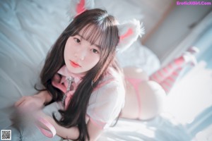 Myua 뮤아, [DJAWA] Catgirl in Pink Set.02